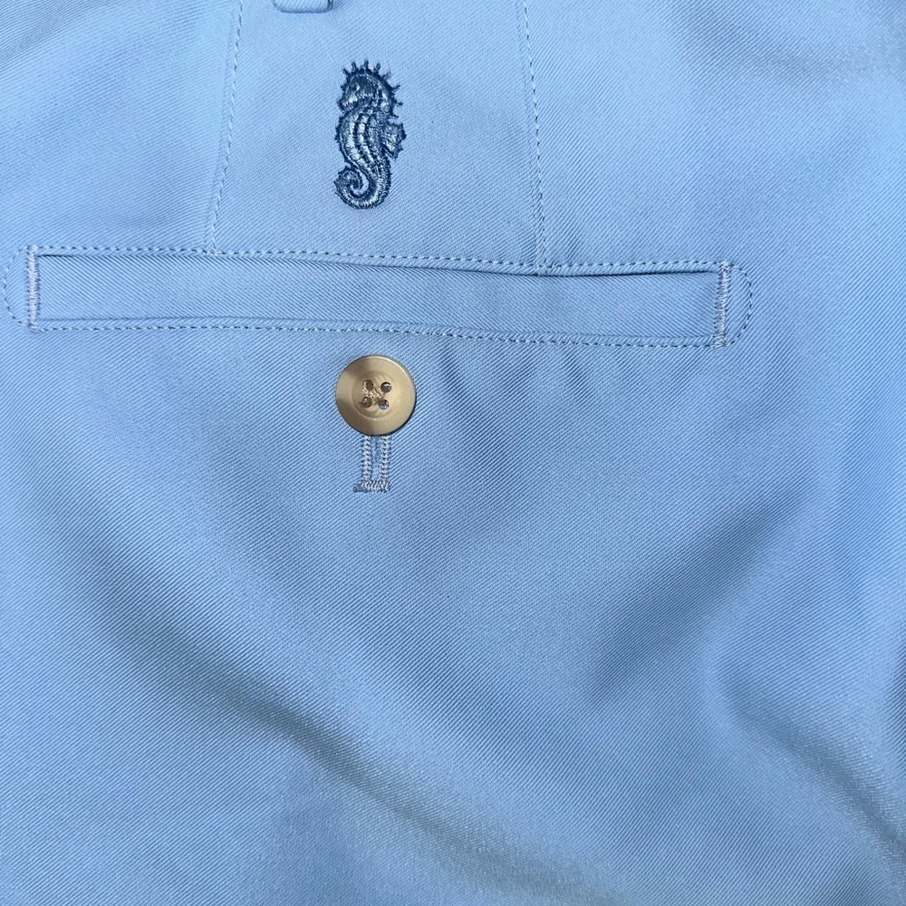 Peter Millar Golf Dry-fit Lot 3 Skull, Grey, Blue, Shorts 34 - Picture 6 of 16